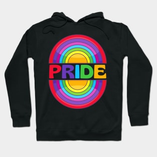 Retro Pride Rainbow Hoodie